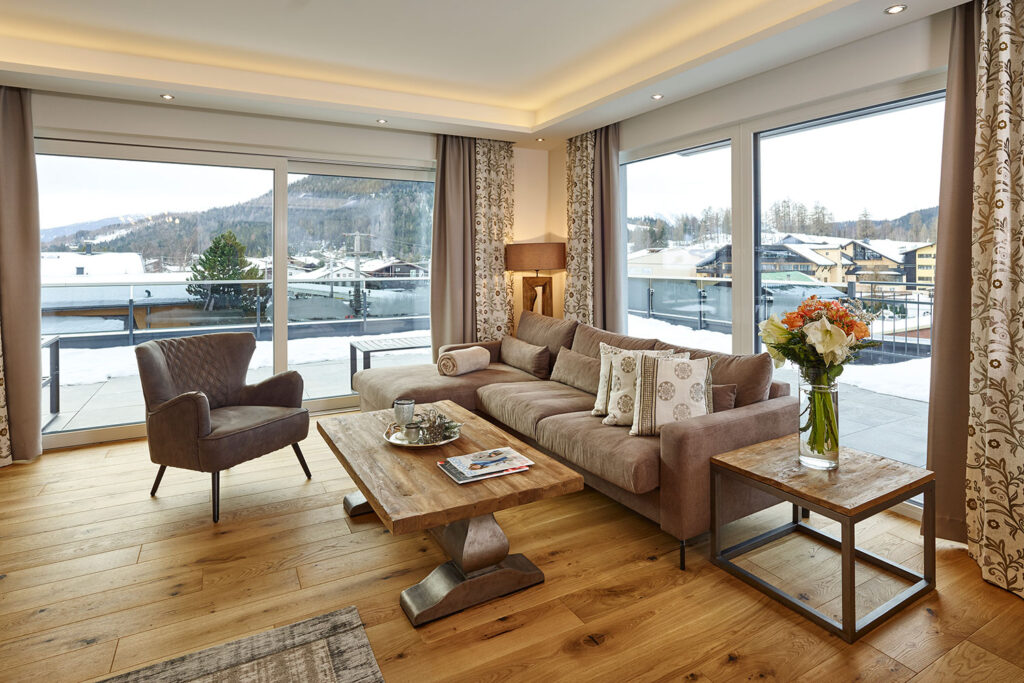 Exquisiter Urlaub in den Luxus-Apartments von A-VITA Living - Wohnzimmer