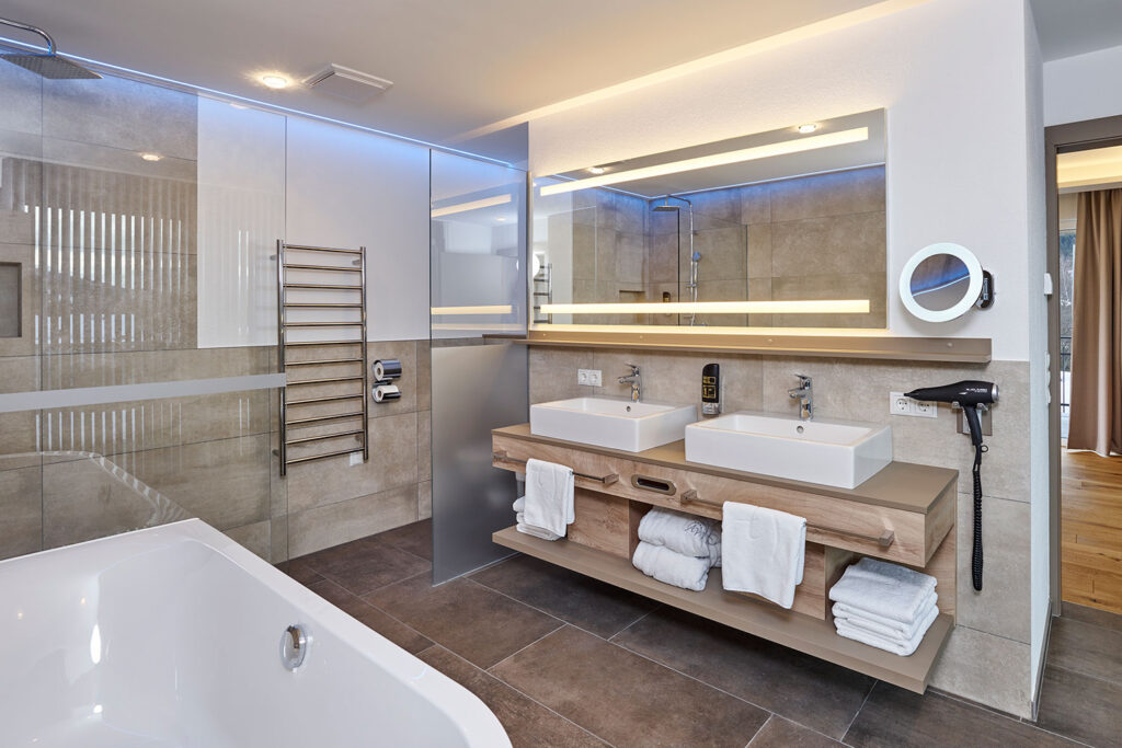 Exquisiter Urlaub in den Luxus-Apartments von A-VITA Living - Badezimmer