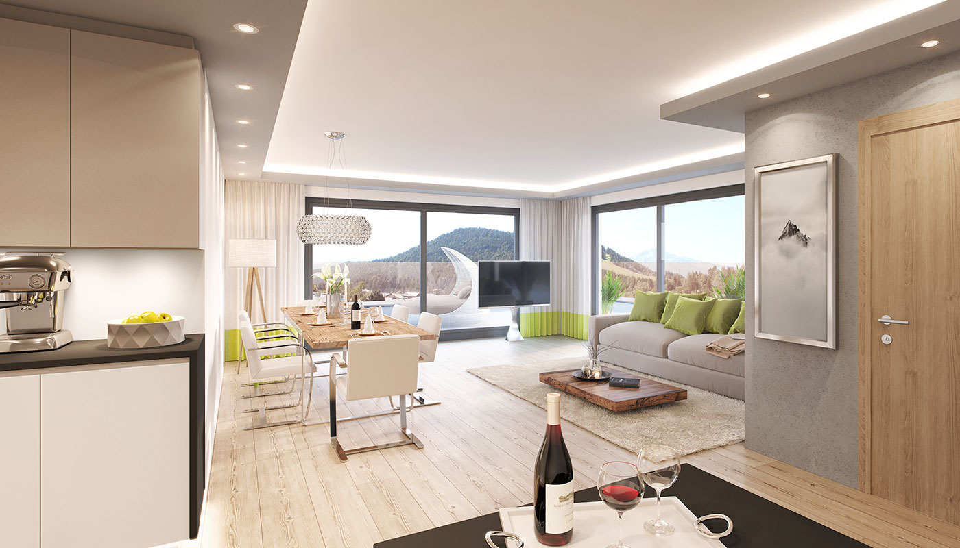Luxus Apartments im A-VITA Living