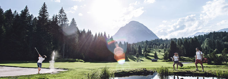 Golf im Sommer in Seefeld